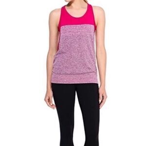 NIKE Racerback Workout Tank Pink Small